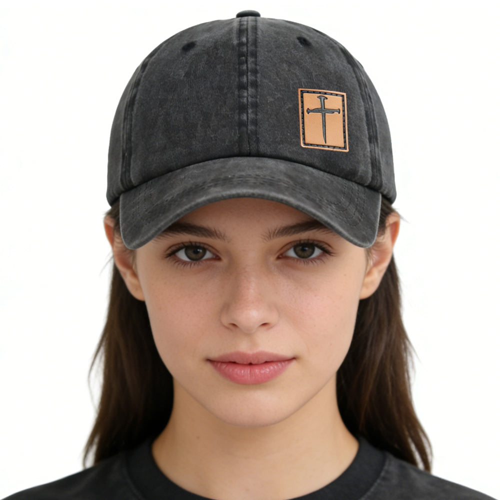 Leather Jesus Hats For Men Women