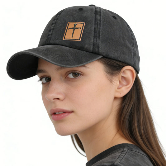 Leather Jesus Hats For Men Women